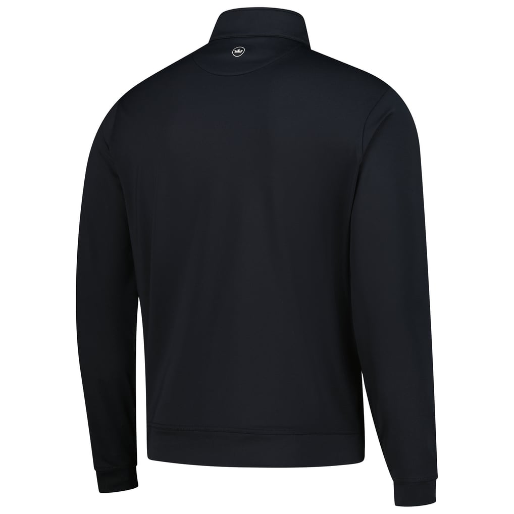  THE PLAYERS Peter Millar Goldman Perth Performance Quarter-Zip Pullover - Black